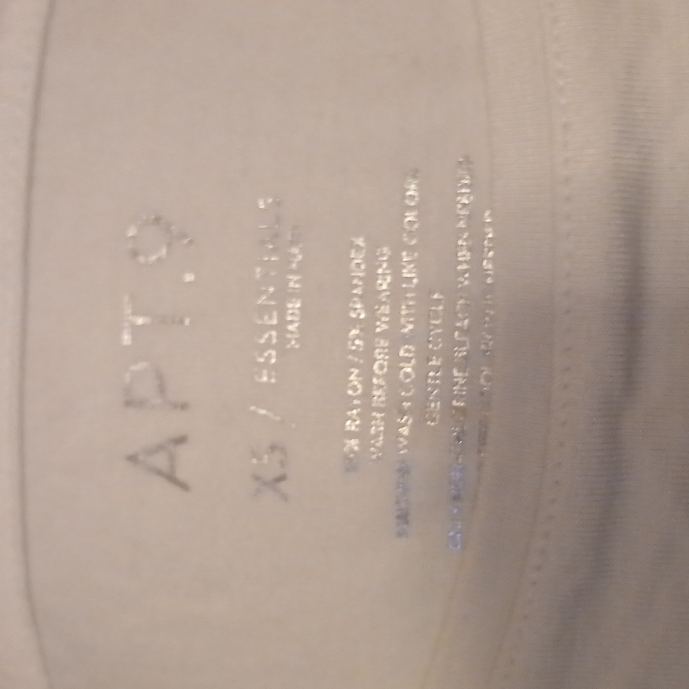 Apt. 9 Basic White Long Sleeve Tee - image 4